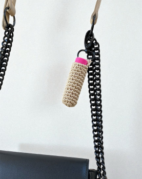 Lipstick Case Holder Keychain LIPPY