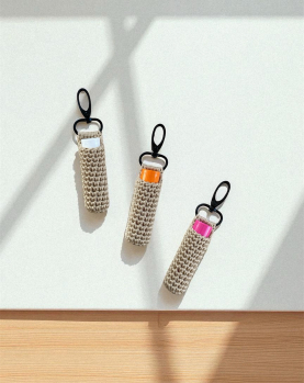 Lipstick Case Holder Keychain LIPPY
